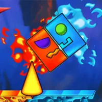 PLay Fire And Water Geometry Dash now!