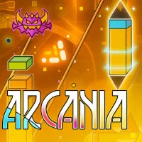 PLay Geometry Dash Arcania now!