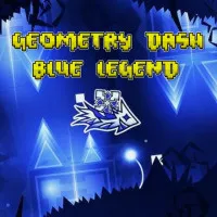 PLay Geometry Dash Blue Legend now!