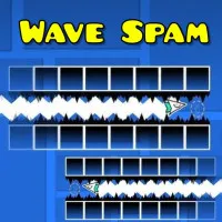 PLay Geometry Dash Wave Spam now!