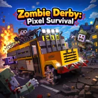 Play Zombie Derby: Pixel Survival now!